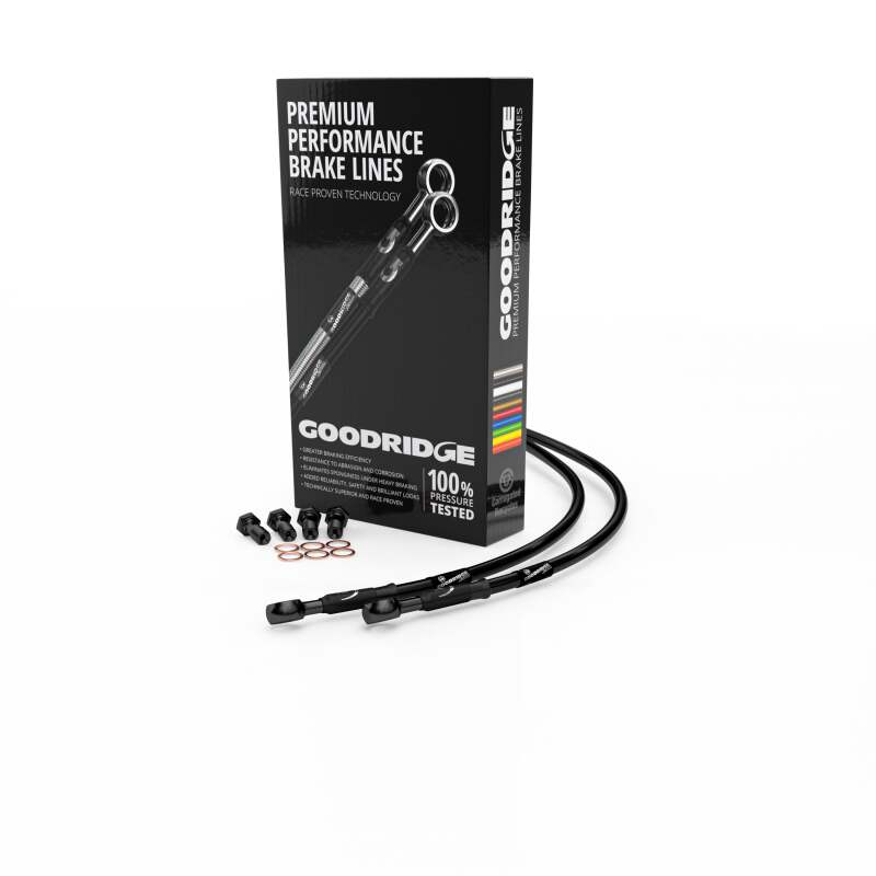 Goodridge 2012 Kawasaki ZX-14 Rear Brake Line Kit KW2887-1RPBK