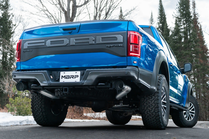 MBRP Ford F-150 Raptor 3.5L Ecoboost T409 3in Resonator Back Exhaust