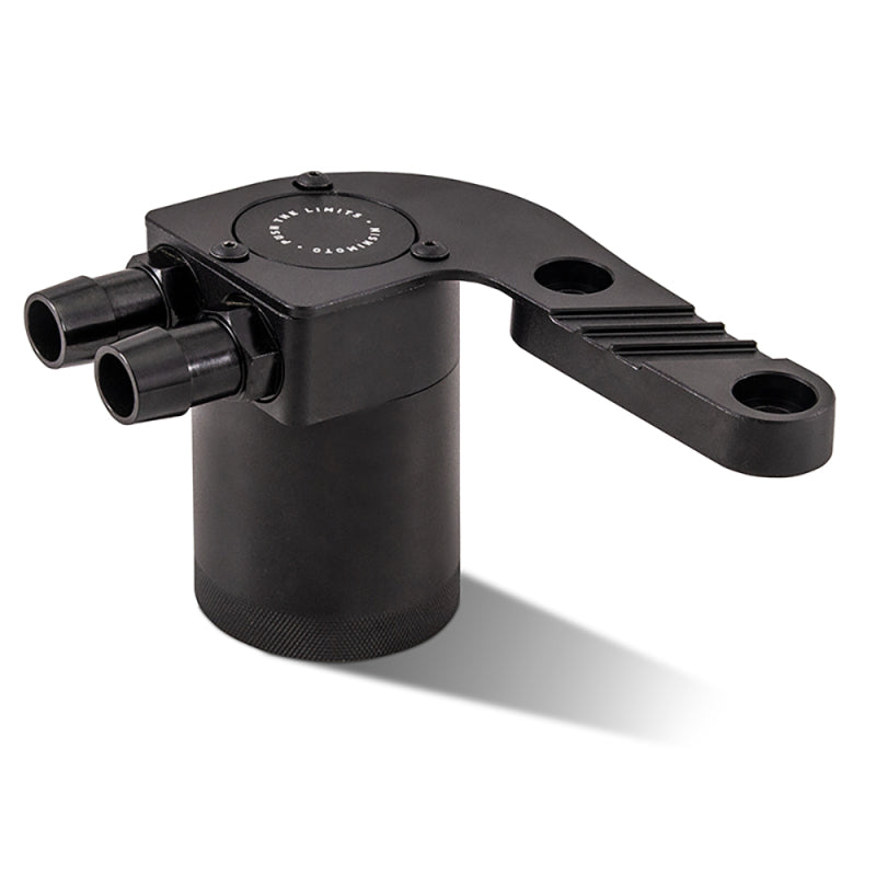 Mishimoto 2015+ BMW F8X M3/M4 Baffled Oil Catch Can - Wrinkle Black - #MMBCC-F80-15CBE