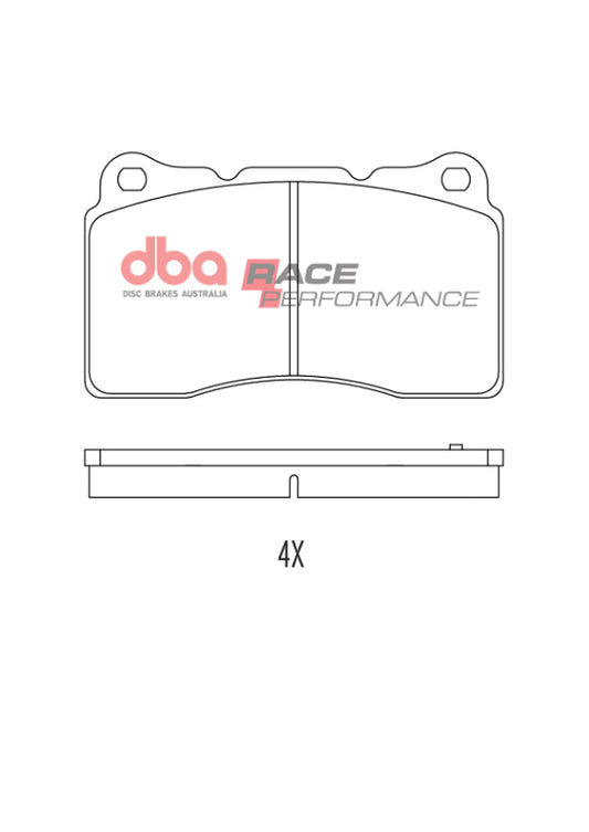 DBA 17-21 Honda Civic Type R Front RP Performance Brake Pads