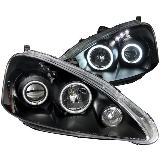 ANZO 2005-2006 Acura RSX LED Projector Headlights