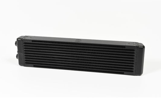 CSF 8110 Univ Dual Pass Oil Cooler - M22 x 1.5 - 24in L x 5.75in H x 2.16in W