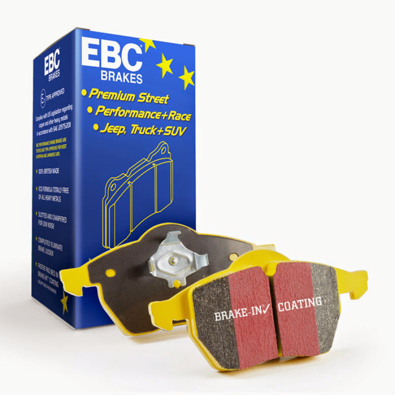 EBC 91-93 Lancia Delta Integrale 2.0L Turbo HF Evo 1 Yellowstuff Rear Brake Pads DP4999R