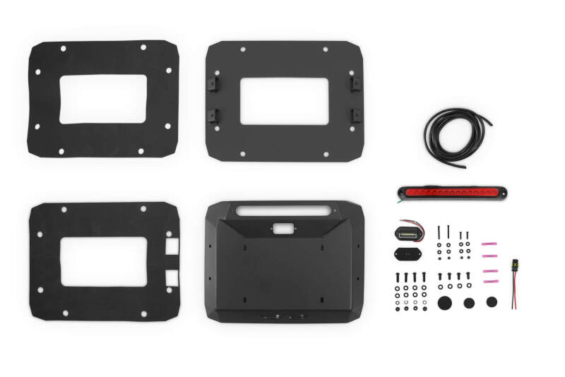 DV8 Offroad 07-18 Jeep Wrangler JK Spare Tire Delete - #TSJK-01