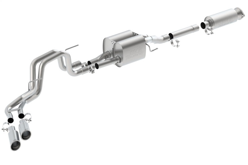 Borla 140404 10-12 Ford F-150 Raptor 6.2L V8 2/4WD AT Touring SS Catback Exhaust - #140404