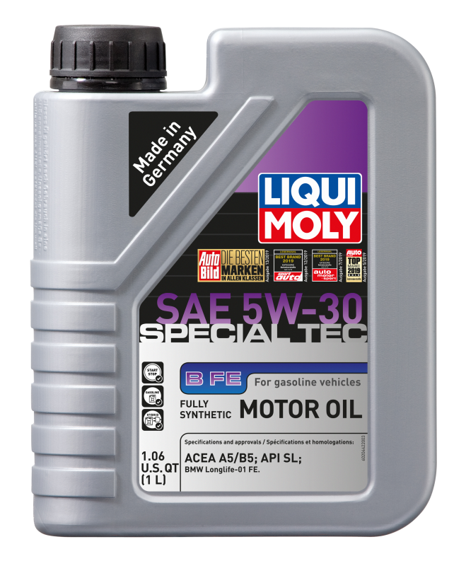 LIQUI MOLY 1L Special Tec B FE Motor Oil SAE 5W-30 (20442) - Pack of 6