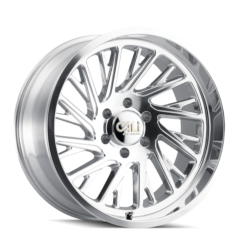 Cali Off-Road Purge 9114 24x14 6x139.7 -76mm Polished Wheel 9114-24483P