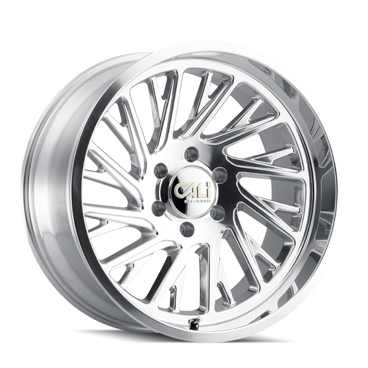 Cali Off-Road Purge 9114 20x12 6x139.7 -51mm Polished Wheel 9114-2283P