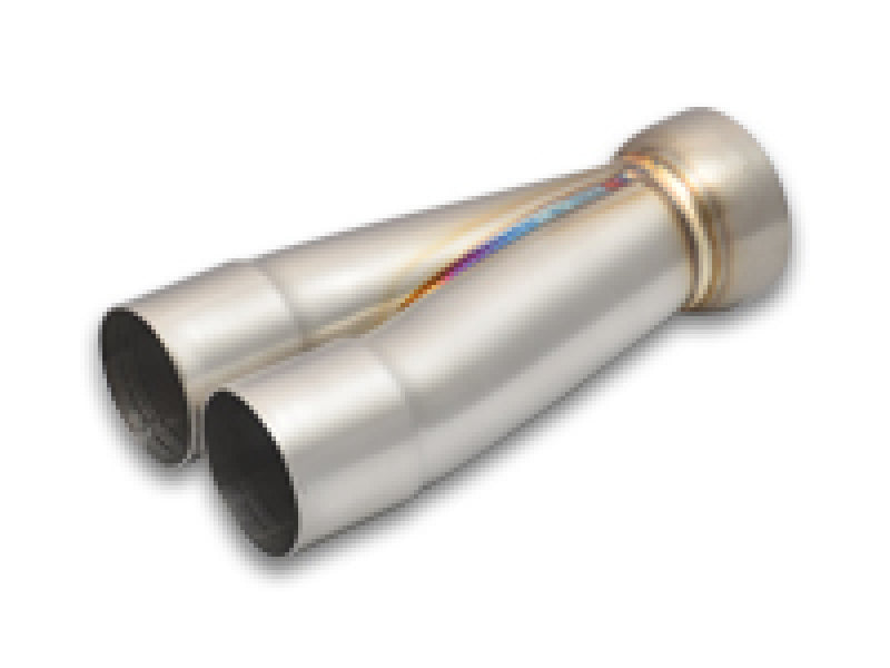 Vibrant 2-1 SS Merge Collectors (2.25in Inlet Slipover ID 2.5in Outlet OD)