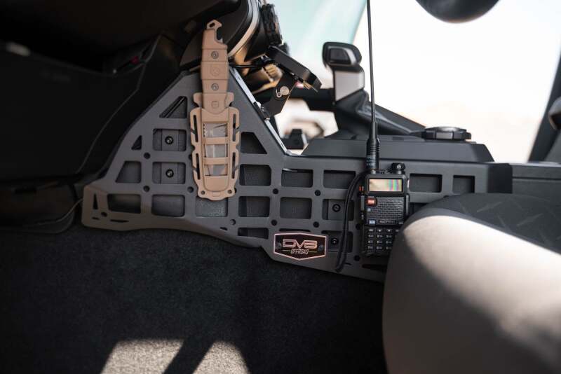 DV8 Offroad 2024 Toyota Tacoma Center Console Molle Panels & Digital Device Mount - #CCT1-02