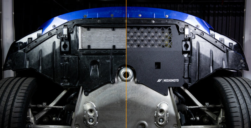 Mishimoto 2021+ BMW G80/G82/G87 M2/M3/M4 Skid Plate Engine - Wrinkle Black - #MMSD-G80-21WBK