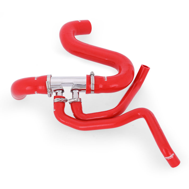 Mishimoto 2015+ Ford Mustang GT Silicone Lower Radiator Hose - Red - #MMHOSE-MUS8-15LRD