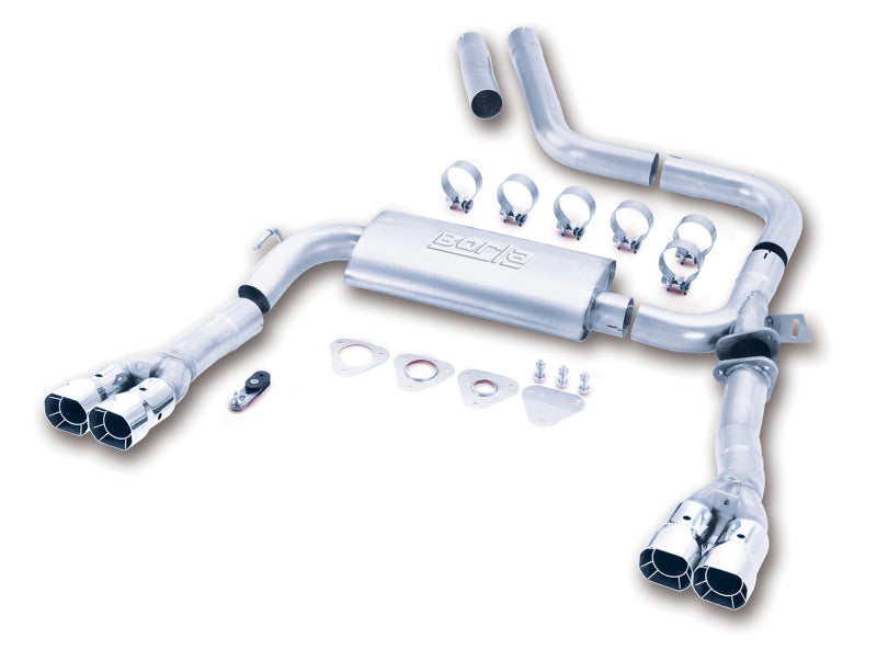 Borla 14780 98-01 CAMARO/TRANS AM 5.7L V8 AT/MT Catback Exhaust Quad Tips - #14780
