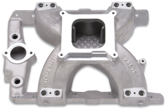 Edelbrock 29575 Intake Manifold Super Victor EFI Pontiac 389/455 for Standard Flange Tb