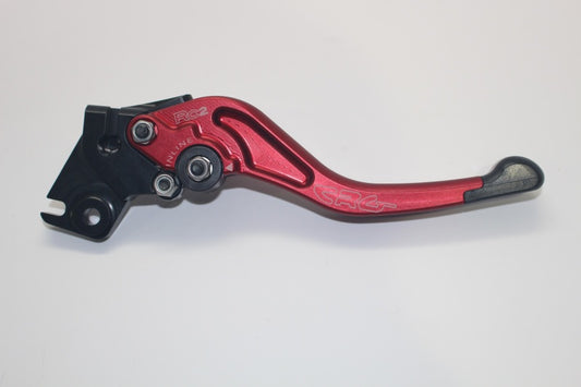 CRG Constructors 2AN-641-H-R RC2 Clutch Lever Short Red for 1999-2020 Yamaha / 2010-2021 Aprilia