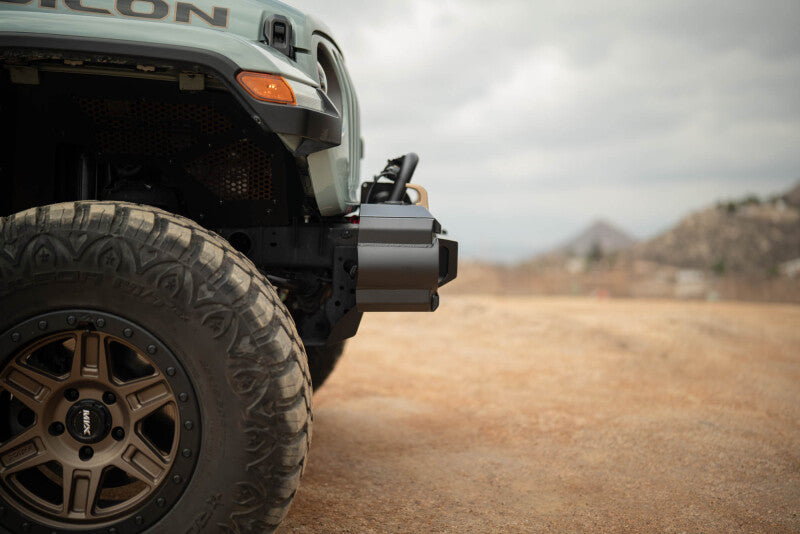 Dv8 18+ Jeep Wrangler JL / 20+ Jeep Gladiator JT OE Plus Front Bumper - #FBJL-13