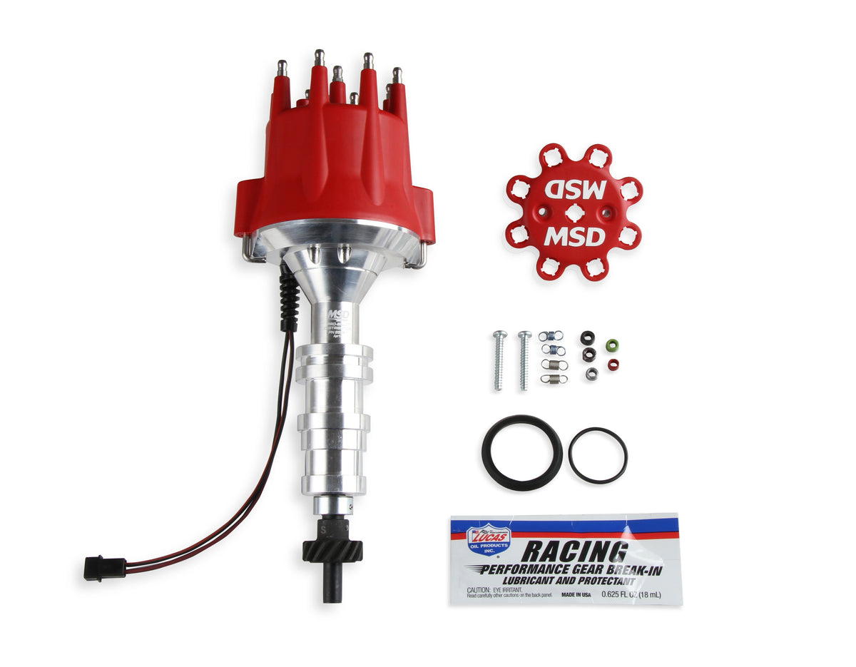 MSD 85941 Distributor for Ford FE, Steel Gear