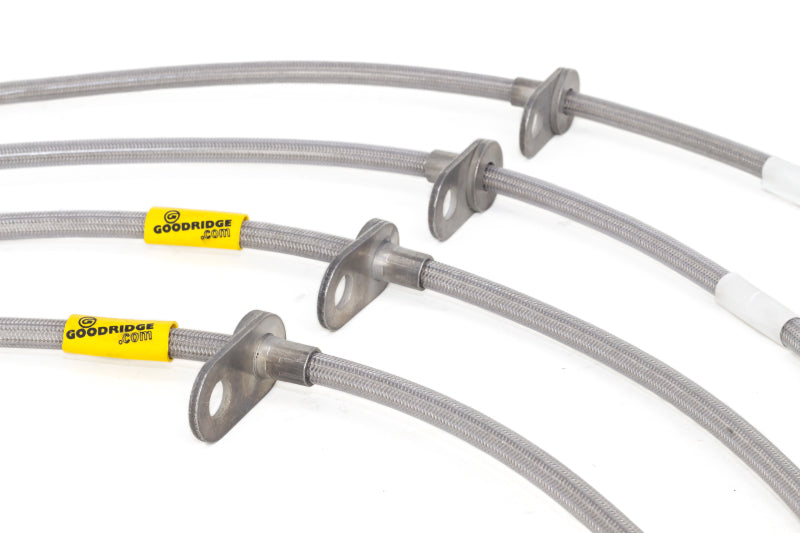 Goodridge 15-16 Subaru STi (w/Brembo Calipers) SS Brake Line Kit 24225