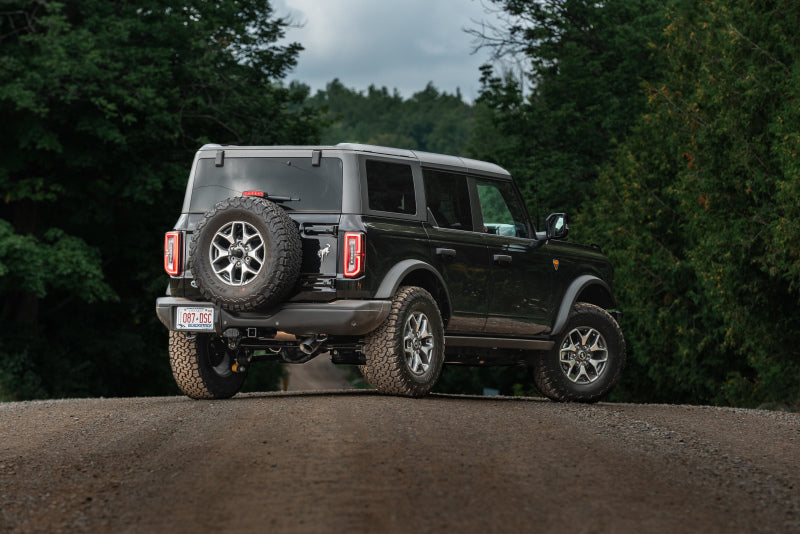 MBRP 2021+ Ford Bronco 2.3L/2.7L EcoBoost 3in Black AL Catback Exhaust
