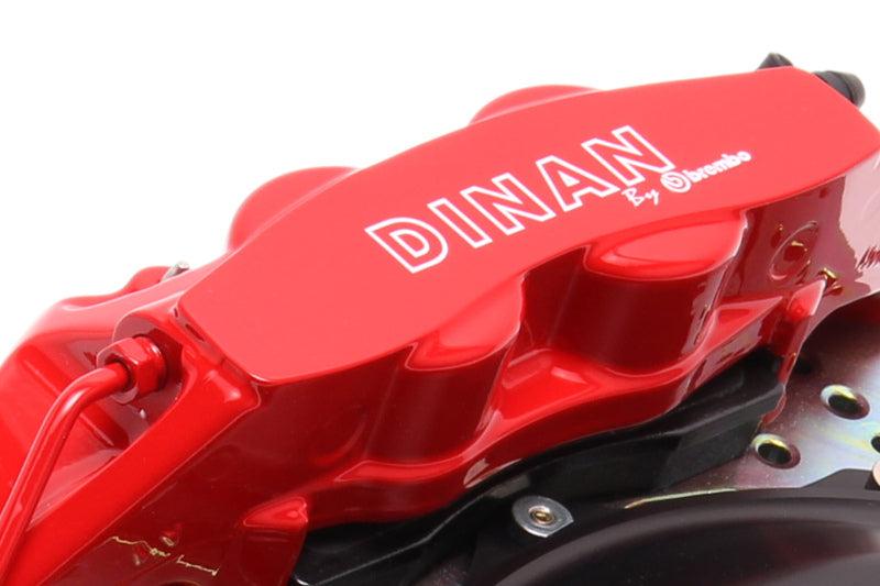 Dinan 06-08 BMW Z4 M (E85/E86) Red Caliper/Slotted Brake Set - Rear