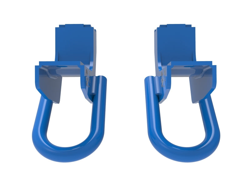 aFe Toyota Tundra 2022 V6-3.5L (tt) Front Tow Hook Blue - #450-72T001-L
