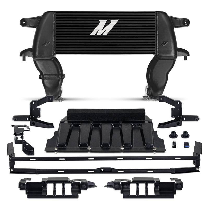 Mishimoto 21+ Ford Bronco High Mount Intercooler Kit - Black - #MMINT-BR-21HBK
