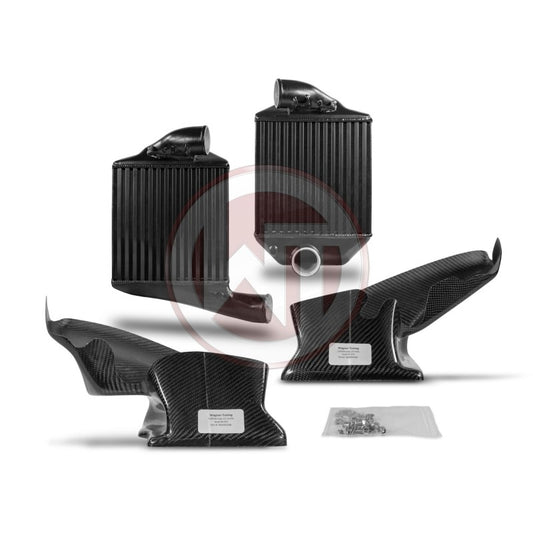Wagner Tuning 200001006.KKIT Competition Intercooler with Carbon Air Shroud for Audi S4 B5 2.7T