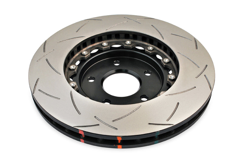 DBA Nissan Skyline (Various) Front Slotted 5000 Series 2 Piece Rotor Assembled w/ Black Hat - JDM Application