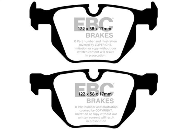 EBC 13+ BMW X1 3.0 Turbo (35i) Ultimax2 Rear Brake Pads UD1170