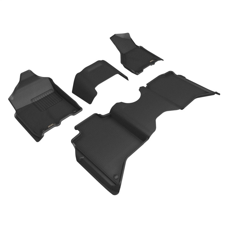 3D MAXpider Kagu Rear Floor Mats for 2019-2024 Ram 2500
