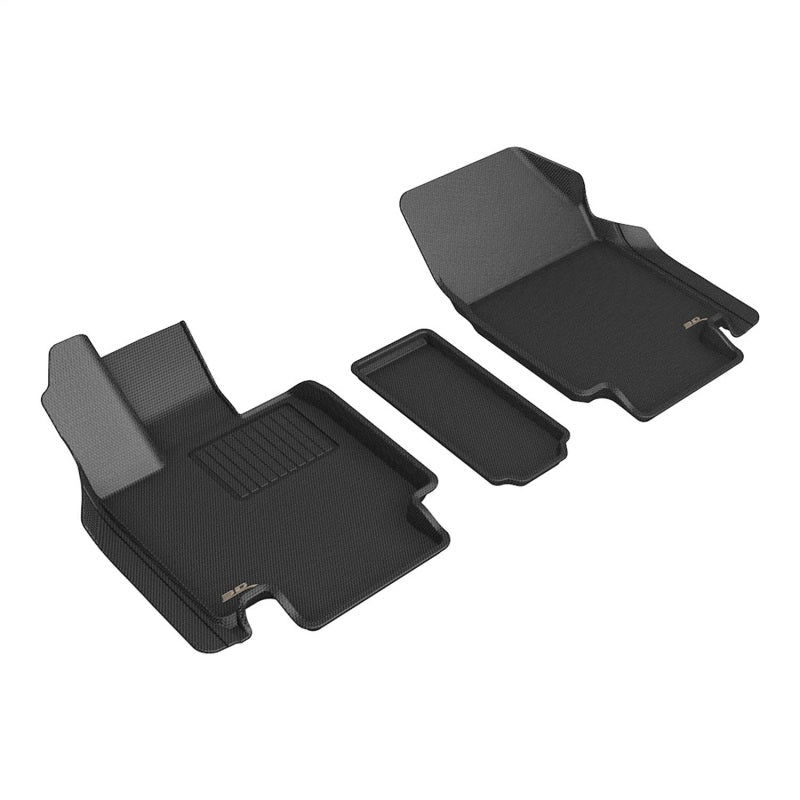3D MAXpider Kagu Front Floor Mats for 2026 Tesla Model Y