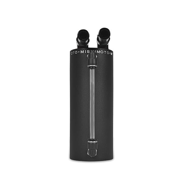 Mishimoto Small Aluminum Oil Catch Can - Wrinkle Black - #MMOCC-SAWBK
