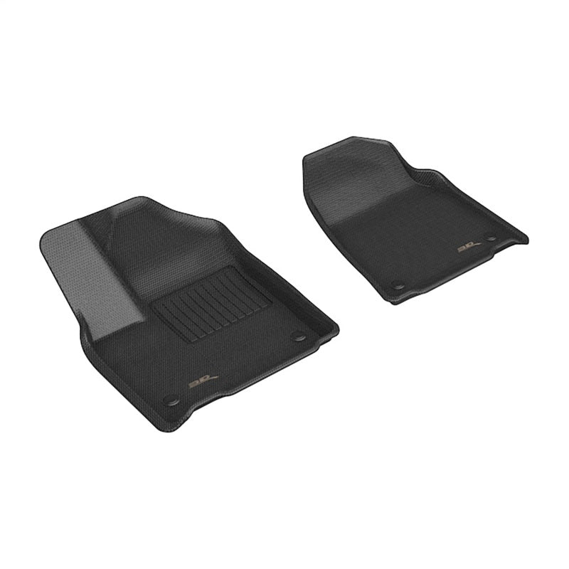 3D MAXpider Kagu Front Floor Mats for 2022-2024 Jeep Wagoneer