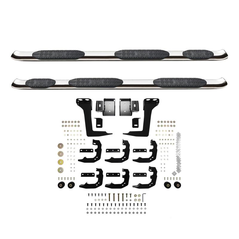 Westin 21-534730 PRO TRAXX 5 Wheel to Wheel Oval Nerf Step Bars for 2019-2026 Ram 1500 Quad Cab