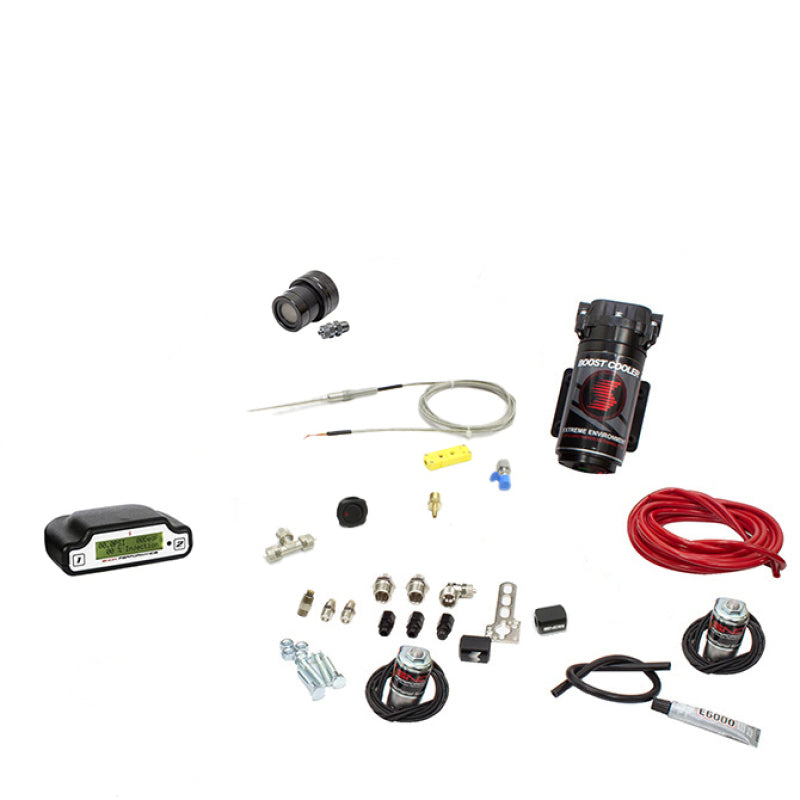 Snow Performance SNO-560-T Stage 3 Boost Cooler Water Inj Kit RV Pusher (Hi-Temp Tubing/Quick-Fittings) w/o Tank