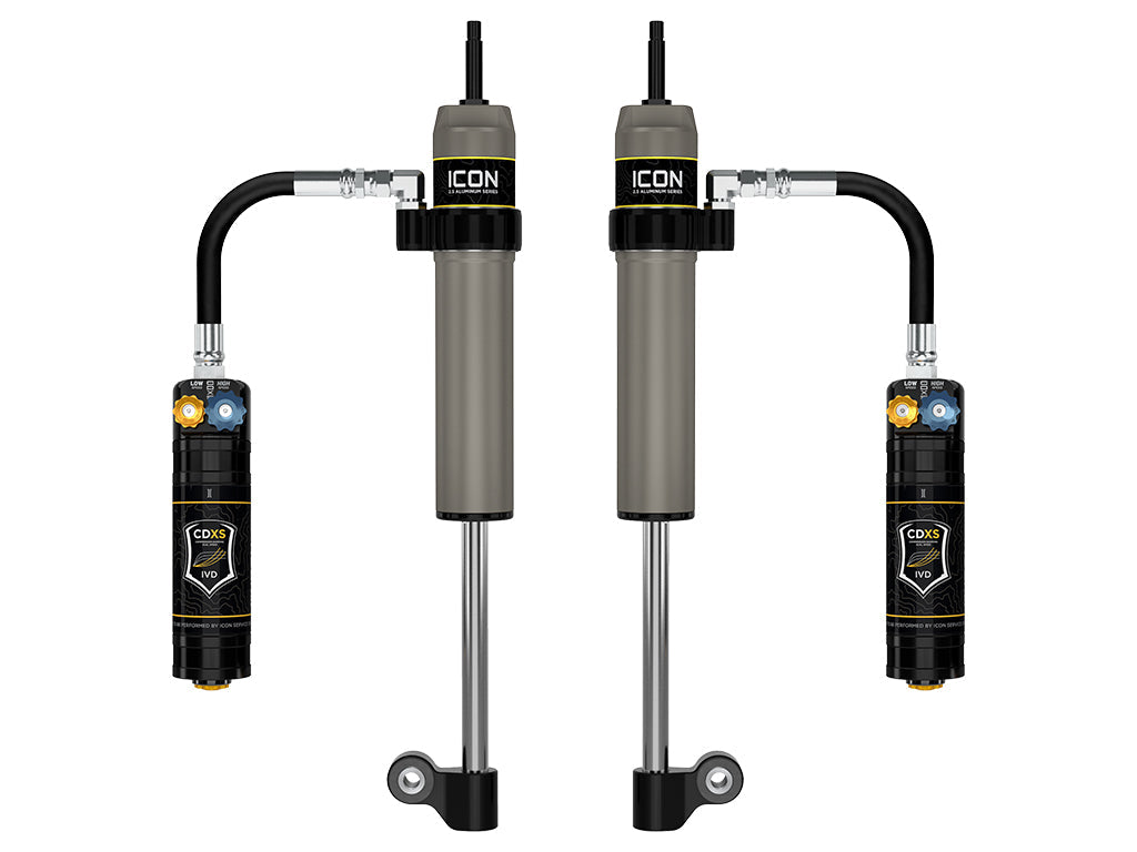 ICON 05-23 Toyota Tacoma Rear VS 2.5 Alum RXT Shock Absorbers Remote Resi with CDXS Pair