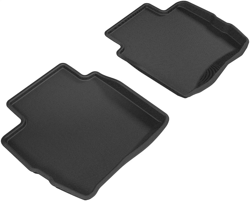 3D MAXpider Kagu Rear Floor Mats for 2008-2019 Maserati GranTurismo
