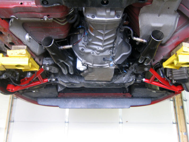 UMI Performance 2300-R Front Adjustable Lower A-Arms Drag CrMo Red