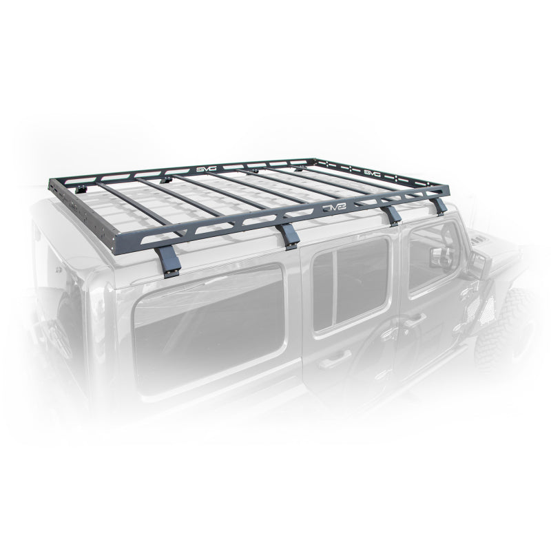 DV8 Offroad 18-21 Jeep Wrangler JL 4-Door Roof Rack - #RRJL-01