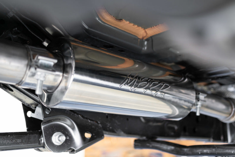 MBRP S5533AL Cat-Back Exhaust System - 2018-2026 Jeep Wrangler JL 2-Door/4-Door 2.0L / 3.6L (Race) | Aluminized