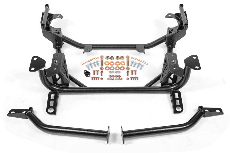 BMR 2015-2023 Ford Mustang Street Version (DOM) K-Member - Black Hammertone