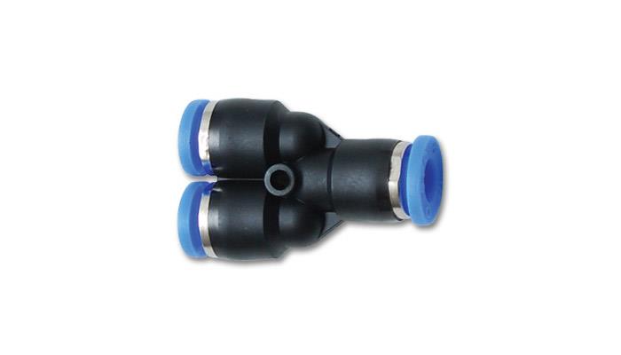 Vibrant for use with 5/32in (4mm) OD tubing Union inYin Pneumatic Vacuum Fitting