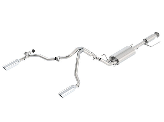 Borla 140200 07-09 Toyota FJ Cruiser 4.0L V6 Catback Exhaust Single Split Rear Exit - #140200