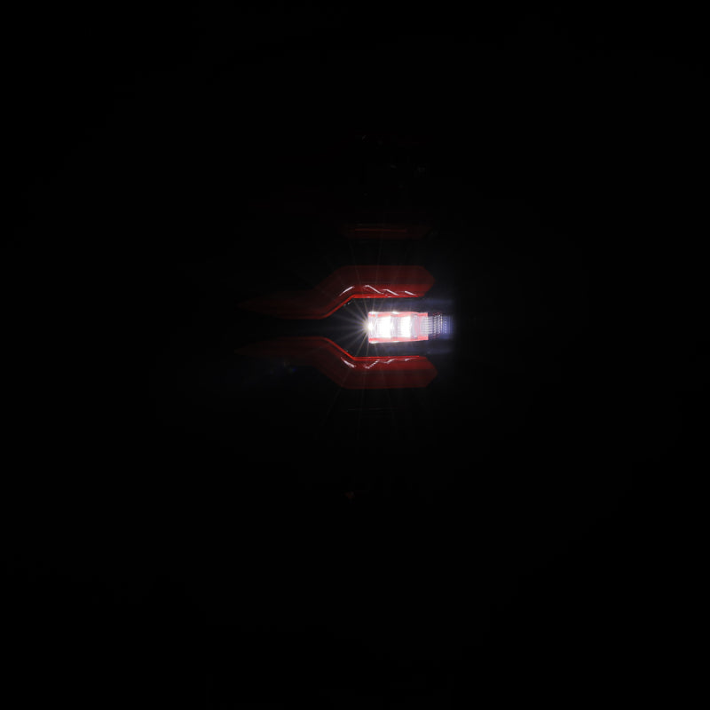 AlphaRex 643003 94-01 Dodge Ram 1500/2500/3500 LUXX-Series LED Tail Lights - Black/Red