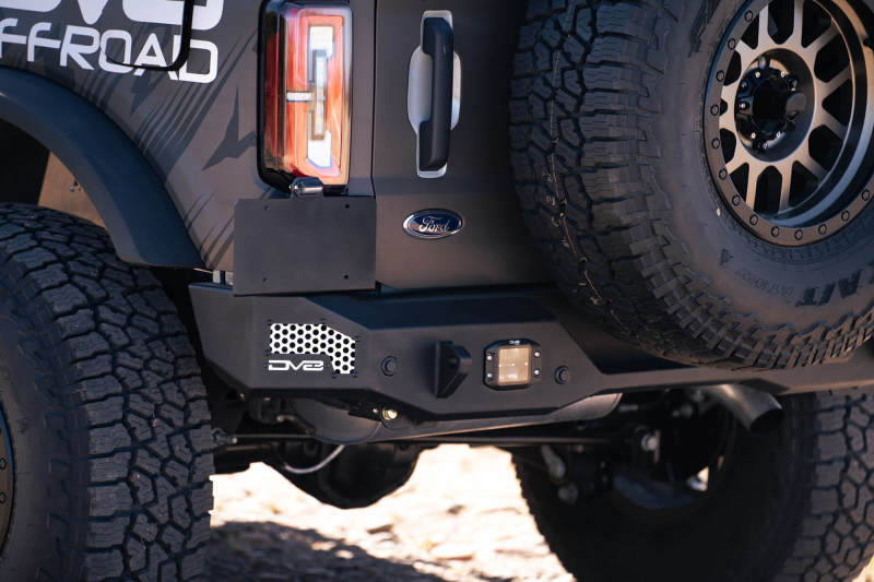 DV8 Offroad 21-22 Ford Bronco MTO Series Rear Bumper - #RBBR-01