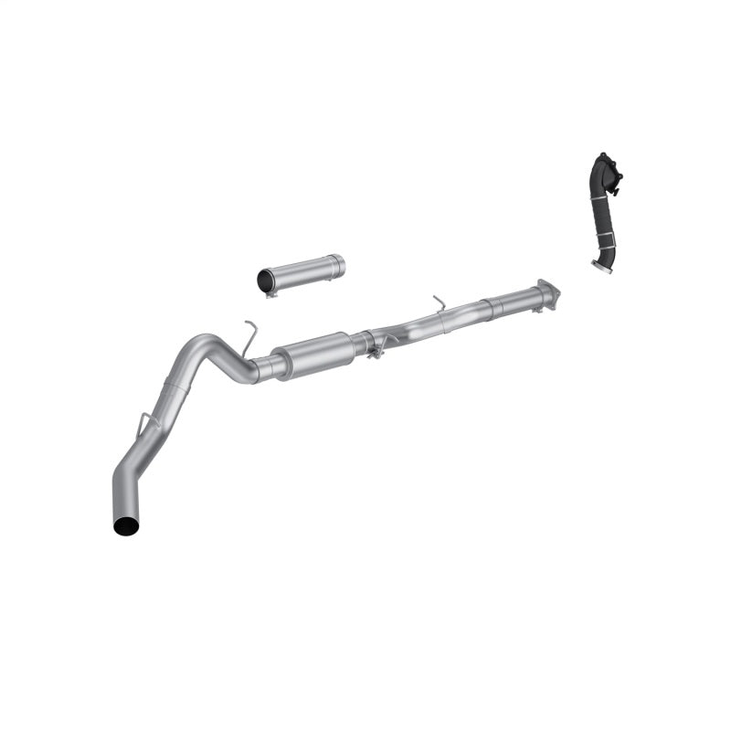 MBRP Silverado / GMC Sierra 2500/3500HD 4in OD CatBack w/ Downpipe - AL