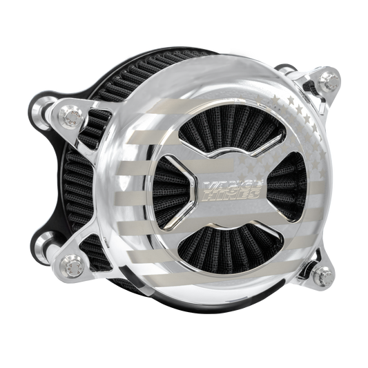 Vance & Hines 72045FG VO2 America Chrome for 2017-2025 Harley-Davidson Touring/Softail
