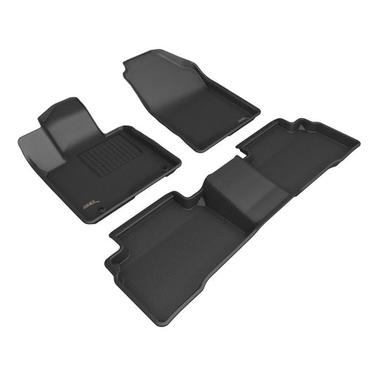 3D MAXpider Kagu Front & Rear Floor Mats for 2023-2024 Hyundai Tucson