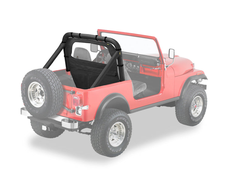 Bestop Jeep 80-83 Cj5 / 80-86 Cj7 / 87-95 Wrangler YJ Windjammer (Black Denim)