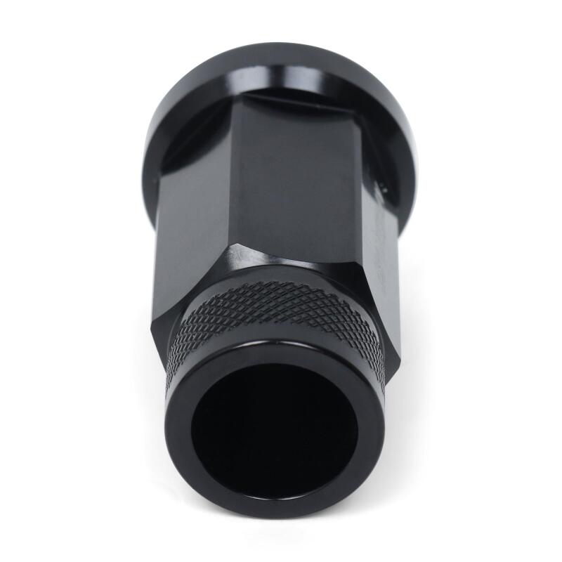 BLOX Racing Street Series Forged Lug Nuts - Black 12 x 1.5mm - Set of 16 (New Design) BXAC-00103-SSBK